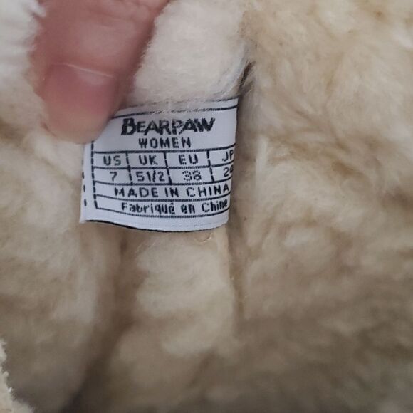 Bearpaw Lauren Boot Sheepkin and Wool Blend Size 7 - Picture 15 of 15